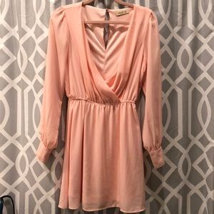 Arden B soft pink Vanetine’s Day dress